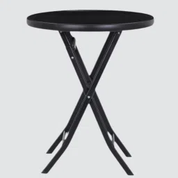 royaloak Eden Metal End Table In Black Colour image 4