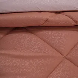 MASPAR Brown Printed 210 GSM Double Queen Quilt image 3