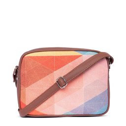 ZOUK Women Colourblocked Structured Sling Bag-picture-3