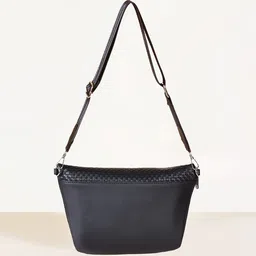 Nestasia Unisex Textured Crossbody Bag image 4