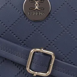 ESBEDA Glitter Top Textured Structured Handheld Bag with Quilted image 5