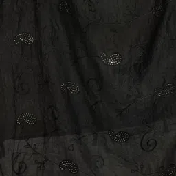 HANDICRAFT PALACE Paisley Sequinned Embroidered Dupatta image 2