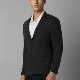 Louis Philippe Sport Men Super Slim Fit Single-Breasted Blazer image 3