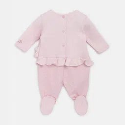 Chicco Infants Girls Round Neck Sleepsuit image 1