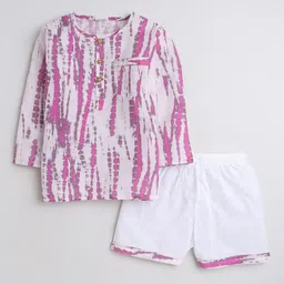 BAESD Girls Printed Pure Cotton Night suit-image-61