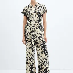 MANGO Floral Printed Basic Jumpsuit-picture-27
