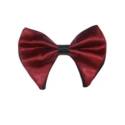 MUTAQINOTI Men Maroon Bow Tie image 2