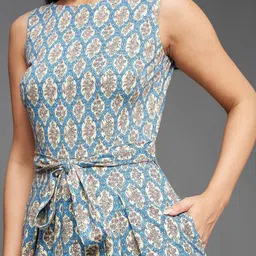 DressBerry Printed Pure Cotton Basic Jumpsuit image 2