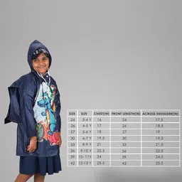 THE CLOWNFISH Printed Waterproof Rain Suit image 4