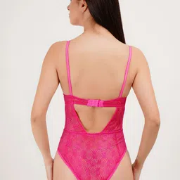 CURWISH Self Design Bodysuit image 5