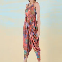 navyasa by liva Printed Basic Jumpsuit image 3