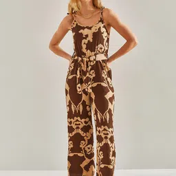 BIANCO LUCCI Printed Basic Jumpsuit image 2