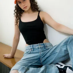 COLOR CAPITAL Ribbed High Cut Bodysuit image 2