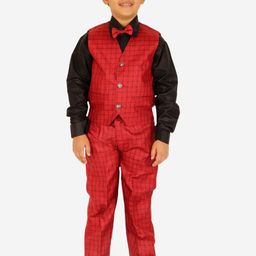 Pro-Ethic STYLE DEVELOPER Boys 3 Piece Checked Suit Set-picture-49