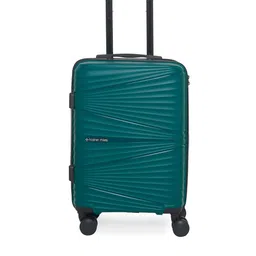 Nasher Miles Green Solid Hard-Sided Small Trolley Suitcase image 2