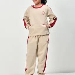 SMSHOPMORE Girls Brand Logo Detail Tracksuits-picture-34