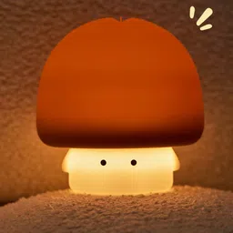 unzag Ctue Silicone Kids Toys Bedroom Mushroom Lamp Table Light Rechargeable-Gift Tap Night Lamp-picture-27