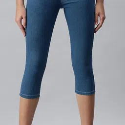 adbucks Women Blue Capri-picture-15