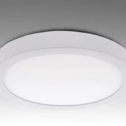 radiant led Surface Panel Round Light (8 watts, 12 cm x 12 cm x 3 cm, Warm White) Recessed Ceiling Lamp image 4