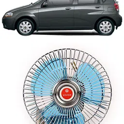 genipap Oscillating Fan 6 Inch 12V Automotive For Car/Truck/Auto rickshaw-PKN1347 Car Interior Fan-picture-18