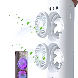 Navalkishori Double Ended Spray Fan Desk Fan with Mist Office and home zx12 Double Ended Spray Fan Desk Fan with Mist Office and home DC10 USB Air Cooler-image-26
