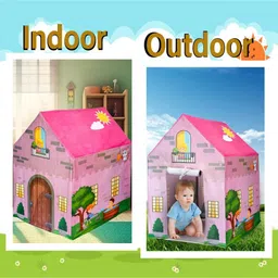drister Kids Tent House Theme Play Jumbo Size Extremely Light Weightfor Girls and boys image 5