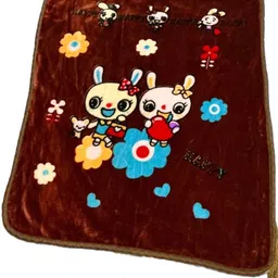 zedfiber Cartoon Crib Mink Blanket for Mild Winter image 3