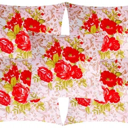 sanju brother bolestar Microfibre Floral Bolster Pack of 7 image 3