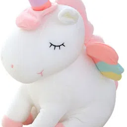 gking Super Soft Plush Unicorn Stuffed Toy - 28 cm image 1
