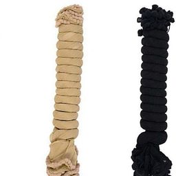 houseofcommon Cotton Blend Solid Beige, Black Men Dupatta-picture-30