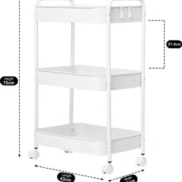 epicasa Iron Kitchen Trolley image 3
