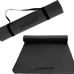 jumprfit 6MM YOGA MAT 100% EVA ECO FRIENDLY Premium Quality Yoga Mat With strap 173*61 cm Black 6 mm Yoga Mat-picture-19