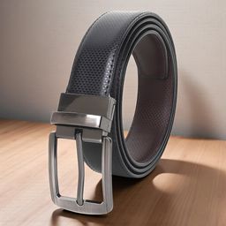 killer Men Formal Black Texas Leatherite Reversible Belt-picture-49
