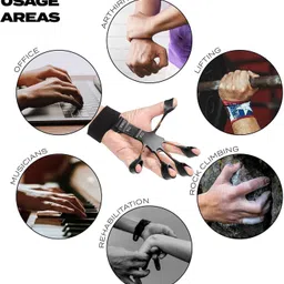 shopeleven Counter Hand Grip and Finger Grip Exerciser for Hand and Finger Exercise Hand Grip/Fitness Grip image 2