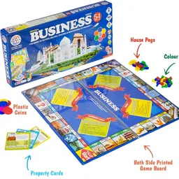 bkdt marketing Business India Board Game 5 In 1 Game n Ludo, Snakes Ladder, Car Race, Cricket Educational Board Games-picture-10
