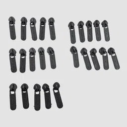 roscato Plastic Zip Kunda 30 Non-locking Zip Runner image 5