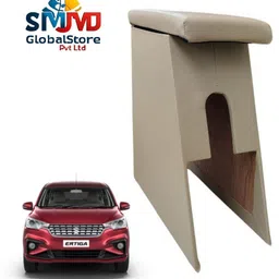 smjmdglobal Store Wooden Car Armrest Beige Colour For Ertiga All Year Models Car Armrest-picture-29