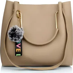 enhance craft Women Beige Messenger Bag-picture-15