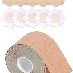 sidgo Boob Tape with 10 Nipple Pasties Multipurpose Nipple Tape for Women Nursing Breast Pad-picture-24