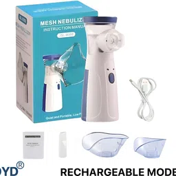 OYD JSLW302 Mesh Nebulizer Rechargeable for Adults & Kids (Inbuilt Battery) Nebulizer-image-17