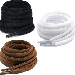 XERUS Shoe Lace Brown White Boot sports Oval Shoelace 120CM Shoe Lace-picture-21