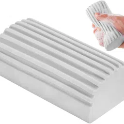 steflon Damp Duster Clean Sponge Brush, Cleaning Products (Gray) Scrub Sponge-picture-22