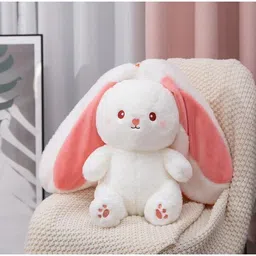 snuglystuff Latest Bunny Plush Toy, Reversible Bunny Design Soft Toy - 35 cm-picture-29