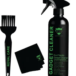 ROYAL CARE PROFFESSIONAL Gadget Cleaner Spray(500ml)+1Pcs Microfiber Cloths + 1Pcs Brush for All Screen for Computers, Gaming, Laptops, Mobiles-picture-17