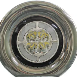 apsmotiv 8 LED Front Fog Lamp with Chroma Ring Assembly Suitable for M&M Bolero Car Dash Indicator Lamp image 2