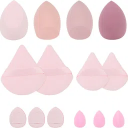 hasthip 14PCS Makeup Sponge Set for Women Assorted Blender Sponges-picture-30