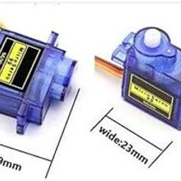 r&d New (2 Pcs) SG90 Micro Servo Motor 9G RC Robot Helicopter Airplane Boat Control Electronic Components Electronic Hobby Kit image 4