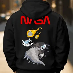 triptee Men Full Sleeve Printed Hooded Sweatshirt image 2