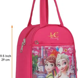 loyal choice Lunch bag 2 Combo Dark green & Navy blue with Ben 10 poster for both men&women. Waterproof Lunch Bag image 3