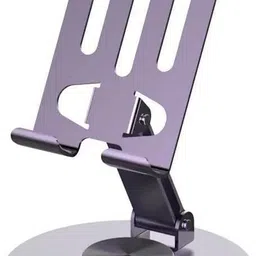 Wrixty Mobile Phone Stand Metal, Angle Height Adjustable, Foldable Cell Phone Holder Mobile Holder-picture-10